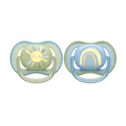 Philips Avent, Ultra Air, smoczek, 0-6 m, SCF085/58, 2 szt.