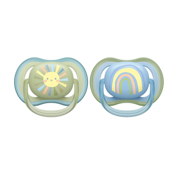 Philips Avent, Ultra Air, smoczek, 0-6 m, SCF085/58, 2 szt.