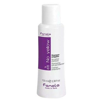 Fanola No Yellow Shampoo, szampon neutralizujący kolor do włosów blond, 100 ml