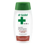 Dr Seidel, szampon proteinowy dla małych zwierząt futerkowych, 220 ml