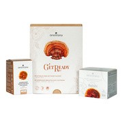 Orientana Reishi Zestaw Get Ready, krem do twarzy na dzień, 50 ml + ujędrniające serum pod oczy i na powieki, 15 ml