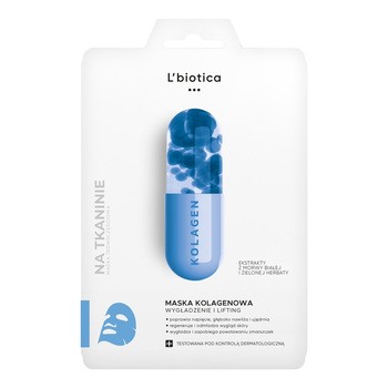 L`Biotica Maska Kolagenowa na tkaninie, 23 ml