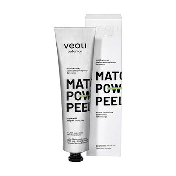Veoli Botanica Matcha Power,  peeling enzymatyczno-kwasowy do twarzy, 75ml