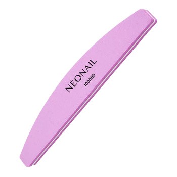 NeoNail, polerka łódka 100/180, różowy, 1 szt.