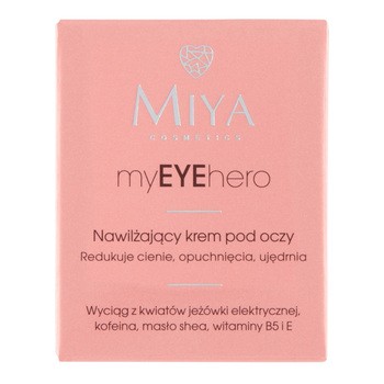 Miya Cosmetics myEYEhero, nawilżający krem pod oczy, 15 ml