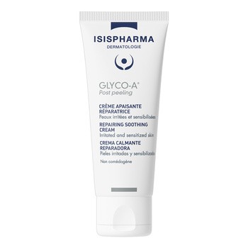 ISISPHARMA GLYCO A Post peeling, regenerująco-łagodzący krem po peelingu, 40 ml