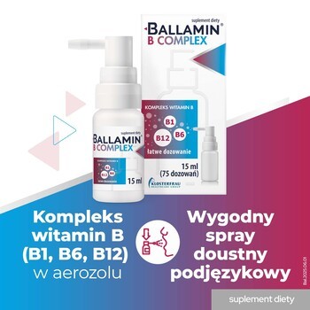Ballamin B Complex, spray, 15 ml