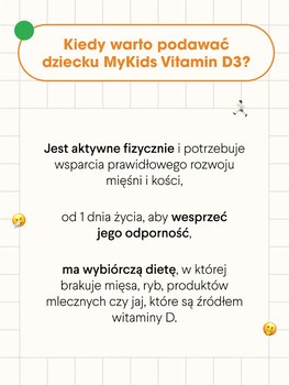 MyKids Vitamin D3, krople, 9,7 ml