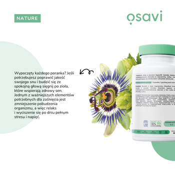 Osavi Ziołowe Wsparcie Snu, kapsułki, 60 szt.