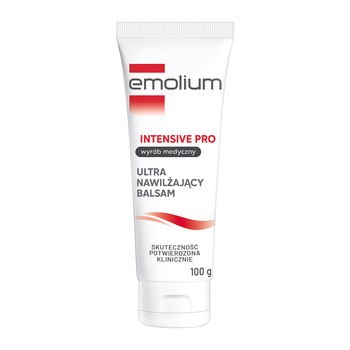 Emolium Intensive Pro, balsam ultra nawilżający, skóra sucha, wrażliwa i atopowa, 100 g