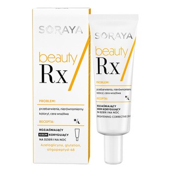 Soraya Beauty Rx, rozjaśniający krem korygujący, 50 ml