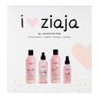 Zestaw Ziaja Jeju, żel do ciała, 300 ml + mgiełka do twarzy i ciała, 200 ml + szampon, 300 ml + dwufazowa odżywka do włosów w sprayu, 125 ml