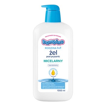 Bambino Rodzina, micelarny żel pod prysznic, 1000 ml