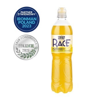 Zestaw 4x ALE Race Isotonic Drink, płyn, smak cytrynowy, 750 ml