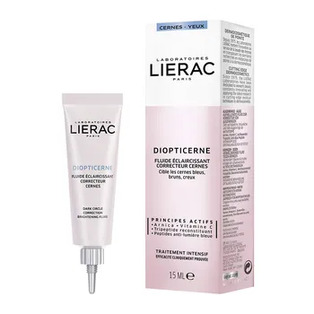 Lierac Diopticerne, rozjaśniająca emulsja korygująca cienie pod oczami, 15 ml