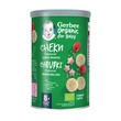 Gerber Organic, chrupki ryżowo-pszenne, banan, malina, 8 m+, 35 g