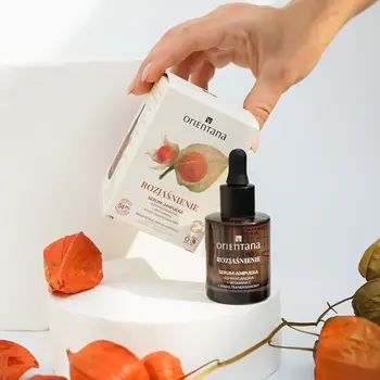Orientana Ashwagandha, serum-ampułka rozjaśnienie, 30 ml