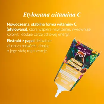 Orientana Hello Papaja, krem energetyzujący do twarzy na dzień, 40 ml