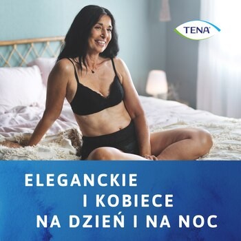 Tena Lady Pants Plus, majtki chłonne, Black, rozmiar L, 30 szt.