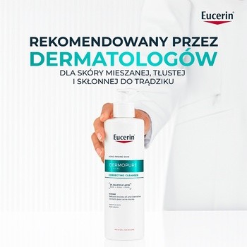 Eucerin Dermopure Clinical, żel redukujący niedoskonałości do twarzy i ciała, 400 ml
