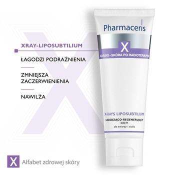 Pharmaceris X Xray-Liposubtilium, łagodząco-regenerujący krem, do twarzy i ciała, 75 ml