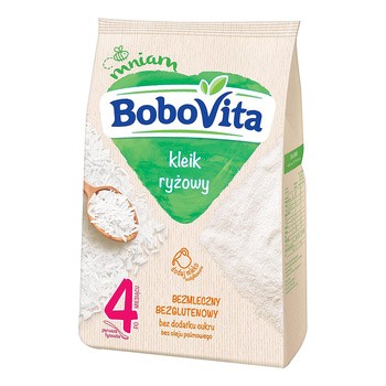 BoboVita, kleik ryżowy, kaszka, 4 m+, 160 g