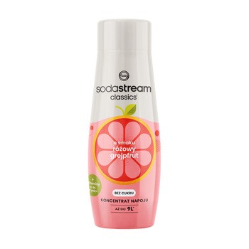 SodaStream, Syrop Pink Grapefruit, koncentrat napoju, bez cukru, 440 ml