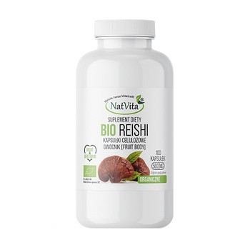 NatVita Bio Reishi, kapsułki, 100 szt.