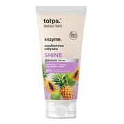 Tołpa dermo hair enzyme. Shine, odżywka emolientowa do włosów, 200 ml