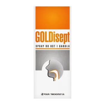 GOLDisept, spray do ust i gardła, 25 ml