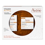 Zestaw Avene Eau Thermale, Vitamin Activ Cg, serum korygująco-rozjaśniające, 30 ml + krem intensywnie rozświetlający, 50 ml