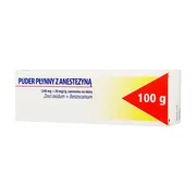 Puder płynny z anestezyną, zawiesina na skórę, 100 g (tuba) (Hasco)
