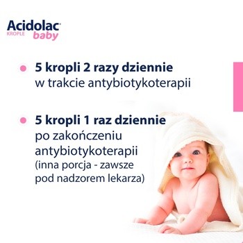 Acidolac Baby, krople doustne, 10ml