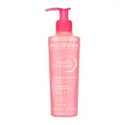 Bioderma Sensibio Gel Moussant, łagodzący żel micelarny do oczyszczania twarzy o działaniu nawilżającym, 200 ml
