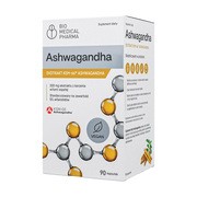 Bio Medical Pharma Ashwagandha, kapsułki twarde, 90 szt.
