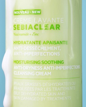 SVR Sebiaclear, nawilżający krem do mycia, 400 ml