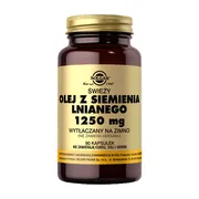 Solgar Olej z siemienia lnianego, kapsułki, 90 szt.