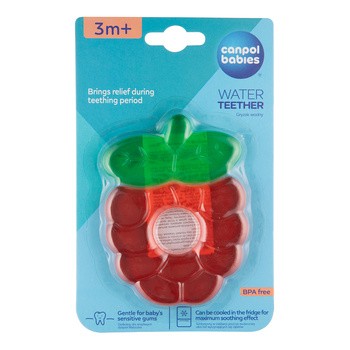 Canpol Babies, gryzak wodny malina, 1 szt.