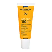 ISISPHARMA UVEBLOCK DRY TOUCH SPF 50+,  krem matujący, średnio koloryzujący, 40ML