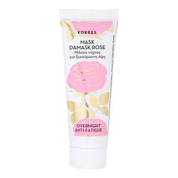 Korres, maska na noc z różą damasceńską, 18 ml