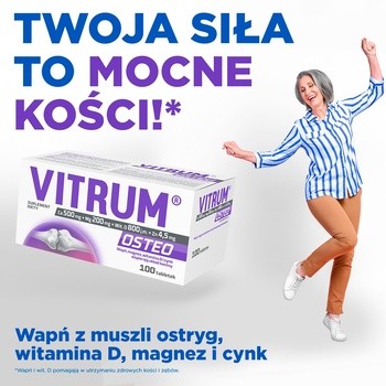 Vitrum Osteo, tabletki, 60 szt.