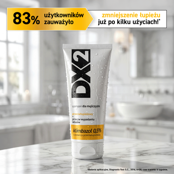 DX2, szampon dla mężczyzn przeciwłupieżowy + przeciw wypadaniu włosów, 150 ml