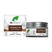 Dr.Organic Virgin Coconut Oil, krem na dzień z olejem kokosowym, 50 ml