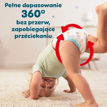 Pampers Pants 360 stopni, 8 (19+ kg), pieluchomajtki jednorazowe, 32 szt.