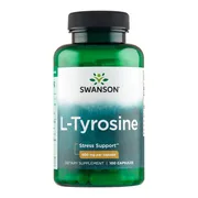 Swanson L-Tyrozyna, 500 mg, kapsułki, 100 szt.