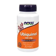 Now Foods Ubiquinol 100 mg, kapsułki,  60 szt.