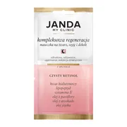 Janda My Clinic, kompleksowa regeneracja, maseczka kremowa na twarz, szyję i dekolt, 8 ml