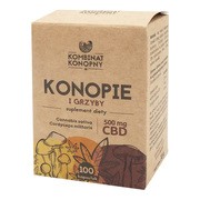 Kombinat Konopny Konopie i Grzyby, kapsułki, 100 szt.
