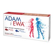 Adam i Ewa, kapsułki, 32 szt. (16 szt. dla kobiet + 16 szt. dla mężczyzn)