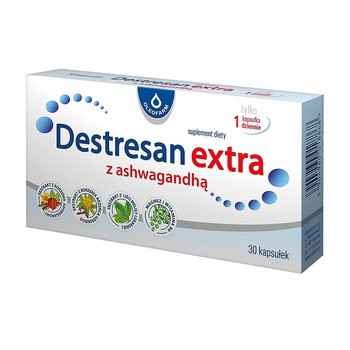 Destresan extra z Ashwagandhą, kapsułki twarde, 30 szt.